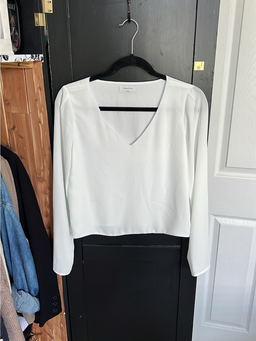 Aritzia Babaton MURPHY LONGSLEEVE Size s